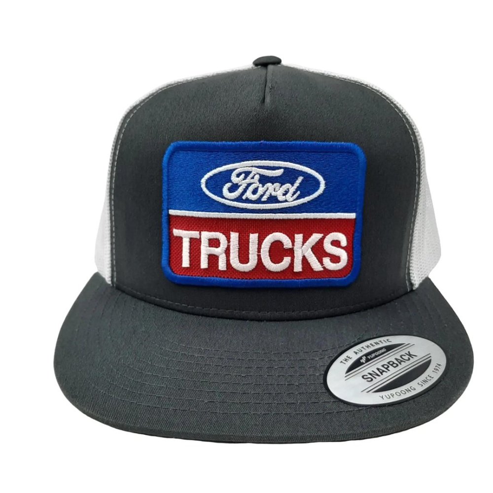 Retro Vintage Style FSeries American Trucking Ford Trucks Embroidered Patch Flat
